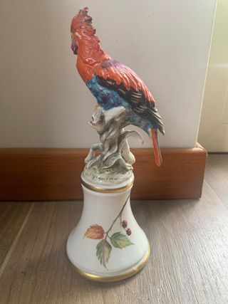 Porcellane con uccelli esotici - Cacciapuoti