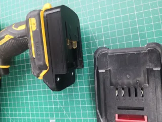 Adaptador dewalt xr - bateria einhell