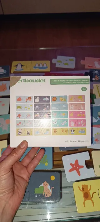 Puzzles de cartón Vertbaudet