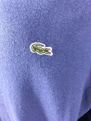 Jersey Lacoste Azul Marino Vintage
