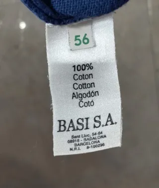 Jersey Lacoste Azul Marino Vintage