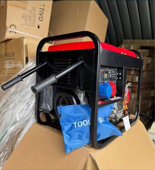 Generador diésel de 7,5 kW con arranque eléctrico