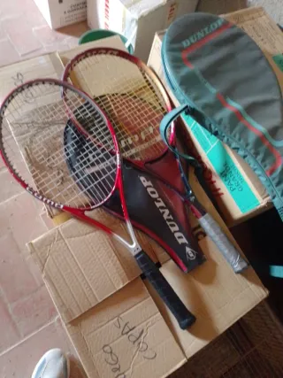 2 racchette da tennis Dunlop