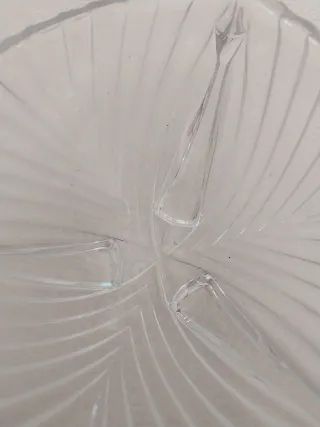 Porta bon bon cristallo stampato