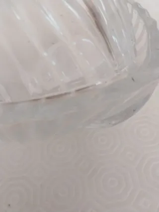 Porta bon bon cristallo stampato