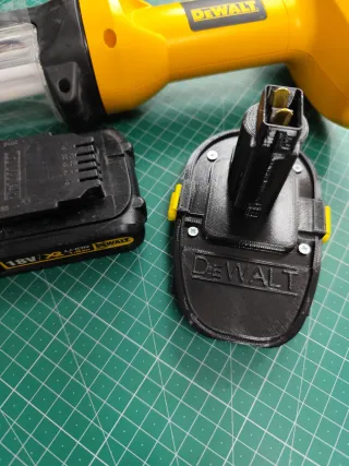 Adaptador Dewalt 18V Nicd - Bateria dewalt XR