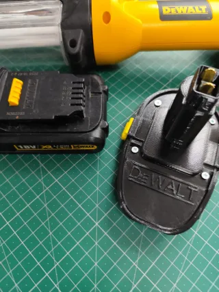 Adaptador Dewalt 18V Nicd - Bateria dewalt XR