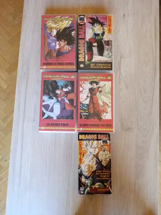 VHS Dragon Ball Z peliculas, Originales