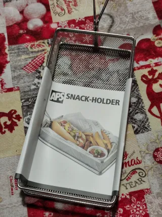 APS Snack-Holder Cesta Acero Inoxidable