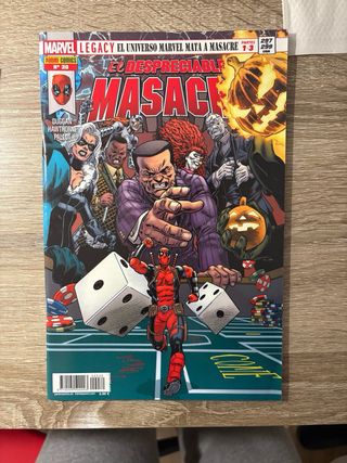 Lote comics deadpool y spiderman