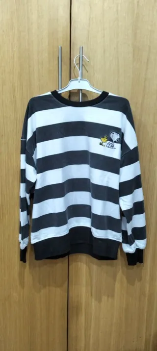 Sudadera Snoopy Rayas