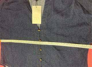 Camisa denim Zara