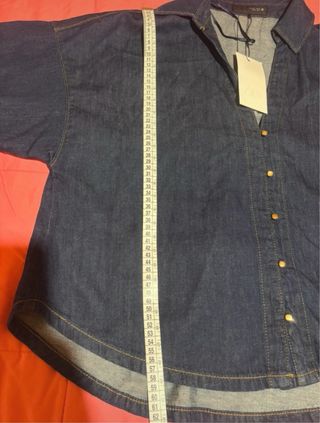 Camisa denim Zara