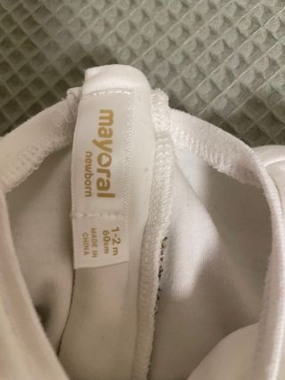 Conjunto Ropa Bebé Pelele y Camiseta