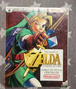 Libro Pistas Zelda Ocarina of Time N64 Nintendo