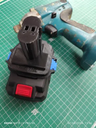 Adaptador Makita NICD Bateria Parkside X20V