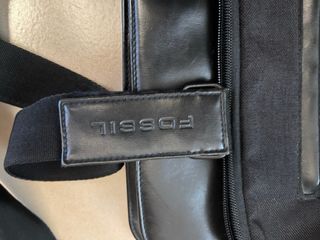 Borsa porta computer Fossil nera