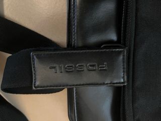 Borsa porta computer Fossil nera