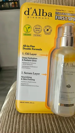 D'Alba Spray Sérum Trufa Blanca 2x180ml