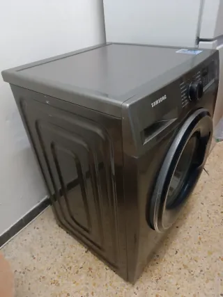 Lavadora Samsung Gris