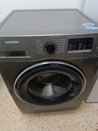 Lavadora Samsung Gris