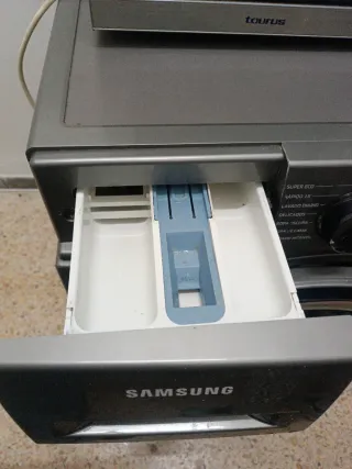 Lavadora Samsung Gris