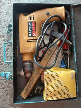 Taladro Dofin DF 500/13B con caja y accesorios