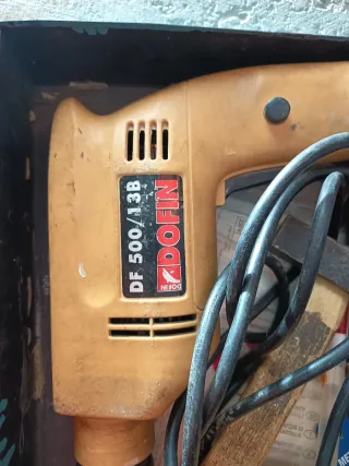 Taladro Dofin DF 500/13B con caja y accesorios