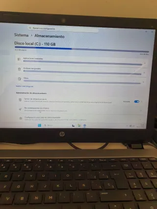 Portátil HP 15-r249ns Nero