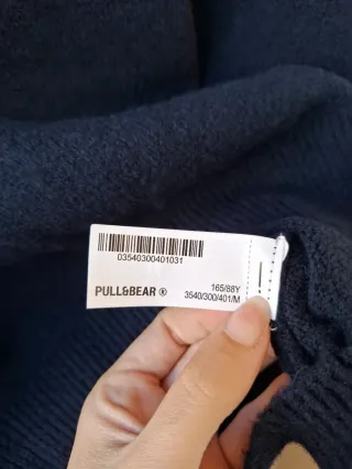 Jersey cuello alto marino