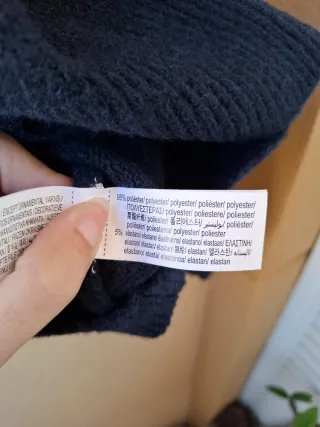 Jersey cuello alto marino