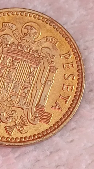 Moneda 1 Peseta Franco 1966 ⭐ 75 -SIN CIRCULAR