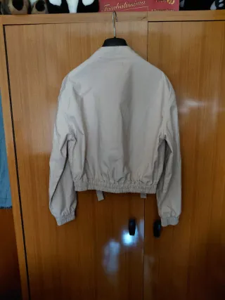 Giubbotto B.Angel beige zip tasche XS