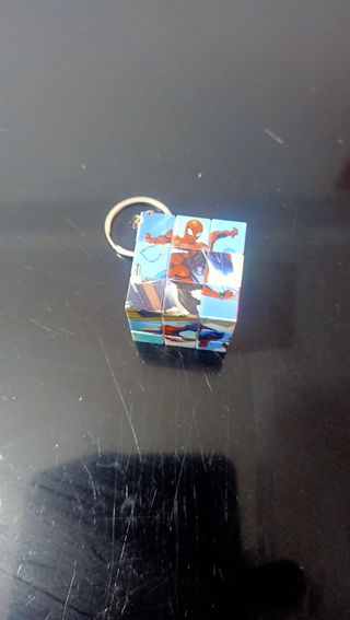 Mini Cubo Rubik Llavero Spiderman