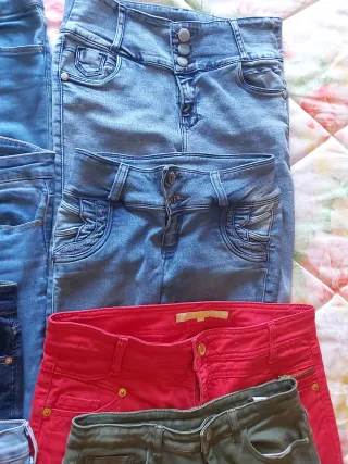 Lote de 9 Pantalones Mujer