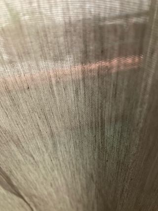 Cortinas grises dobles con barra Ikea (2 unidades)