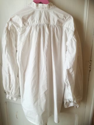Camisa Medieval Blanca. Talla L