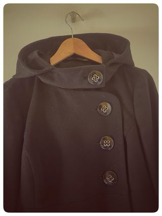 Abrigo Hoss Intropia Negro Mujer