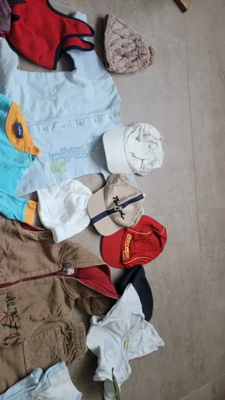 Set 25 pezzi abiti bimbo 6-12 mesi