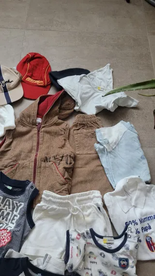 Set 25 pezzi abiti bimbo 6-12 mesi