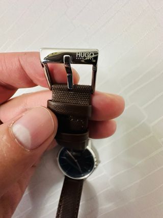 Reloj Hugo Boss Caja Roja Correa Marrón