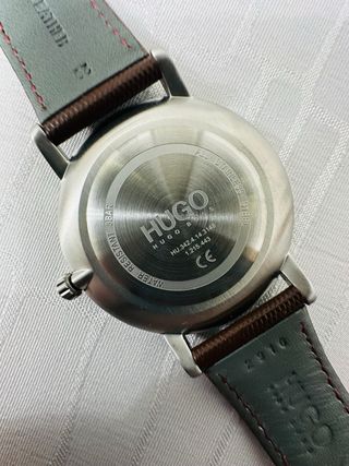 Reloj Hugo Boss Caja Roja Correa Marrón