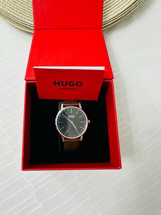 Reloj Hugo Boss Caja Roja Correa Marrón