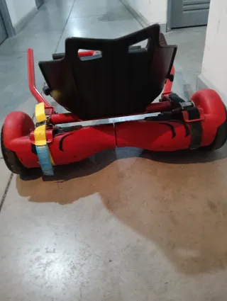 Hoverboard con Silla BLUOKO Rojo