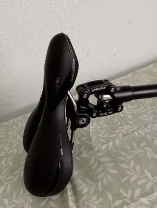 Sillín Bici Selle Royal Negro