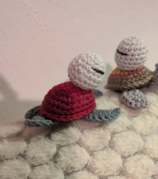 Set 4 Tartarughe Amigurumi
