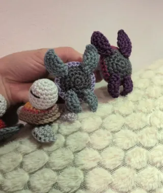 Set 4 Tartarughe Amigurumi
