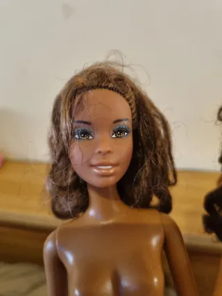 Lotto di 2 Barbie Nere Anni 2000