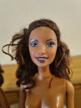 Lotto di 2 Barbie Nere Anni 2000