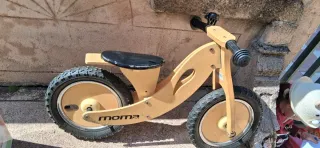 Bicicleta de madera sin pedales Moma